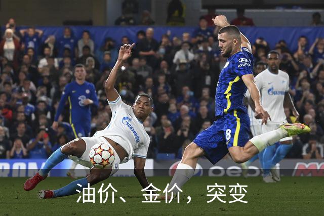 油价、金价，突变